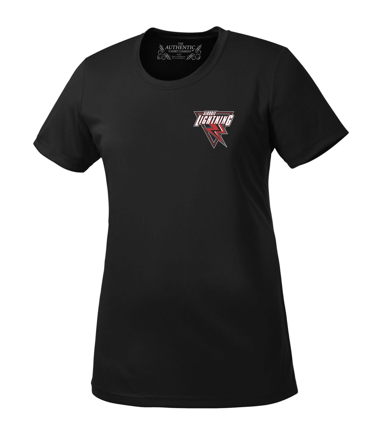 Airdrie Lightning Ladies Performance Short Sleeve Shirt
