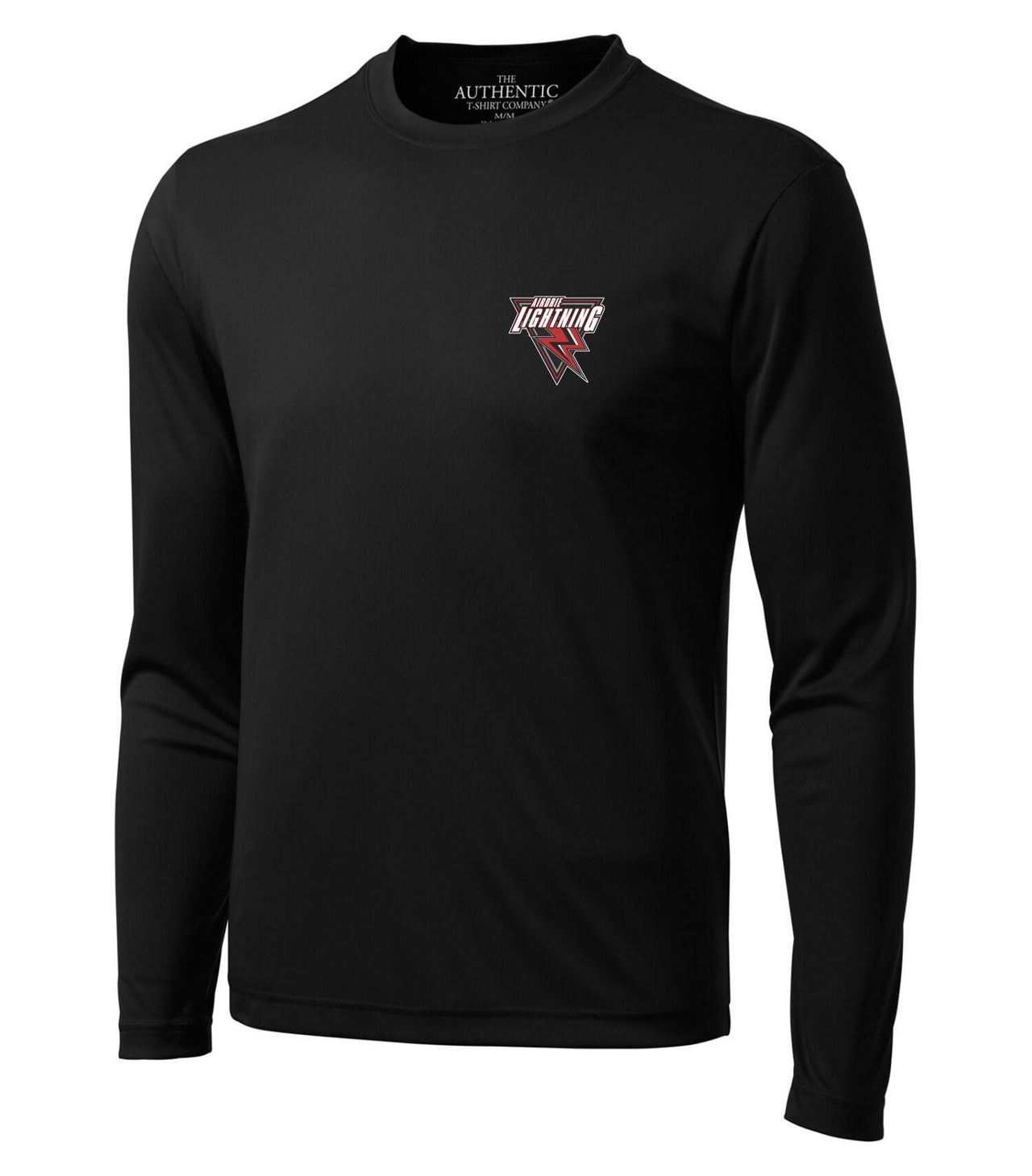 Airdrie Lightning Adult Performance Long Sleeve Shirt
