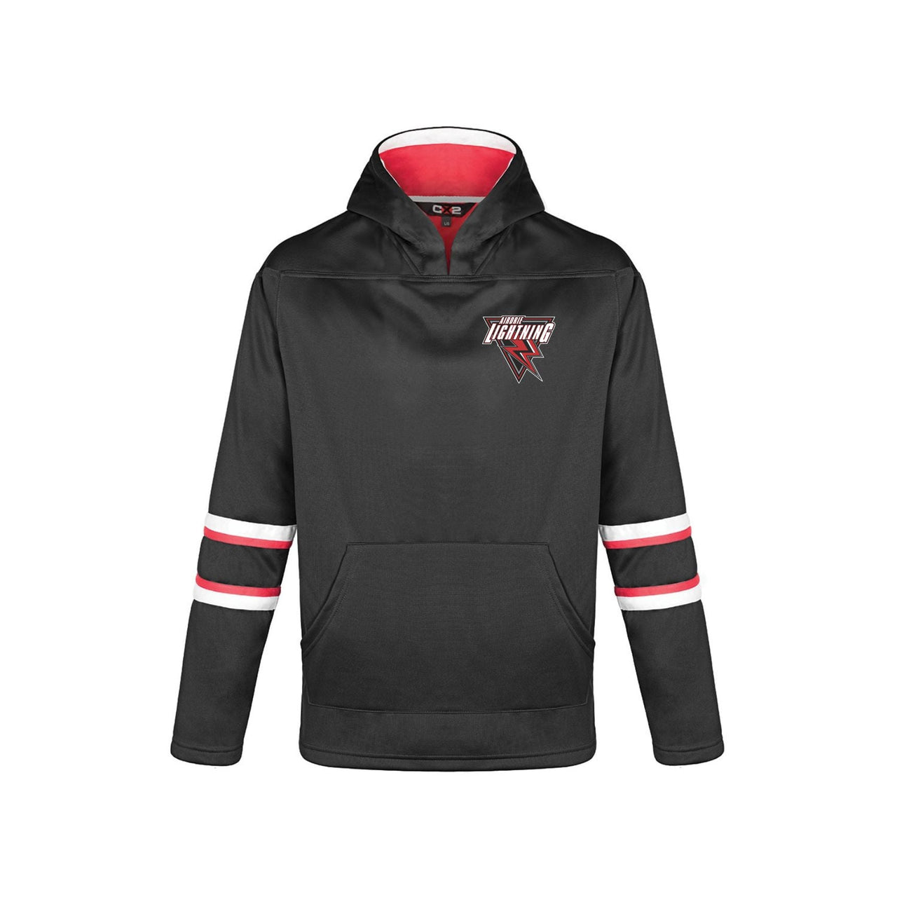 Airdrie Lightning Youth Fleece Hockey Hoodie